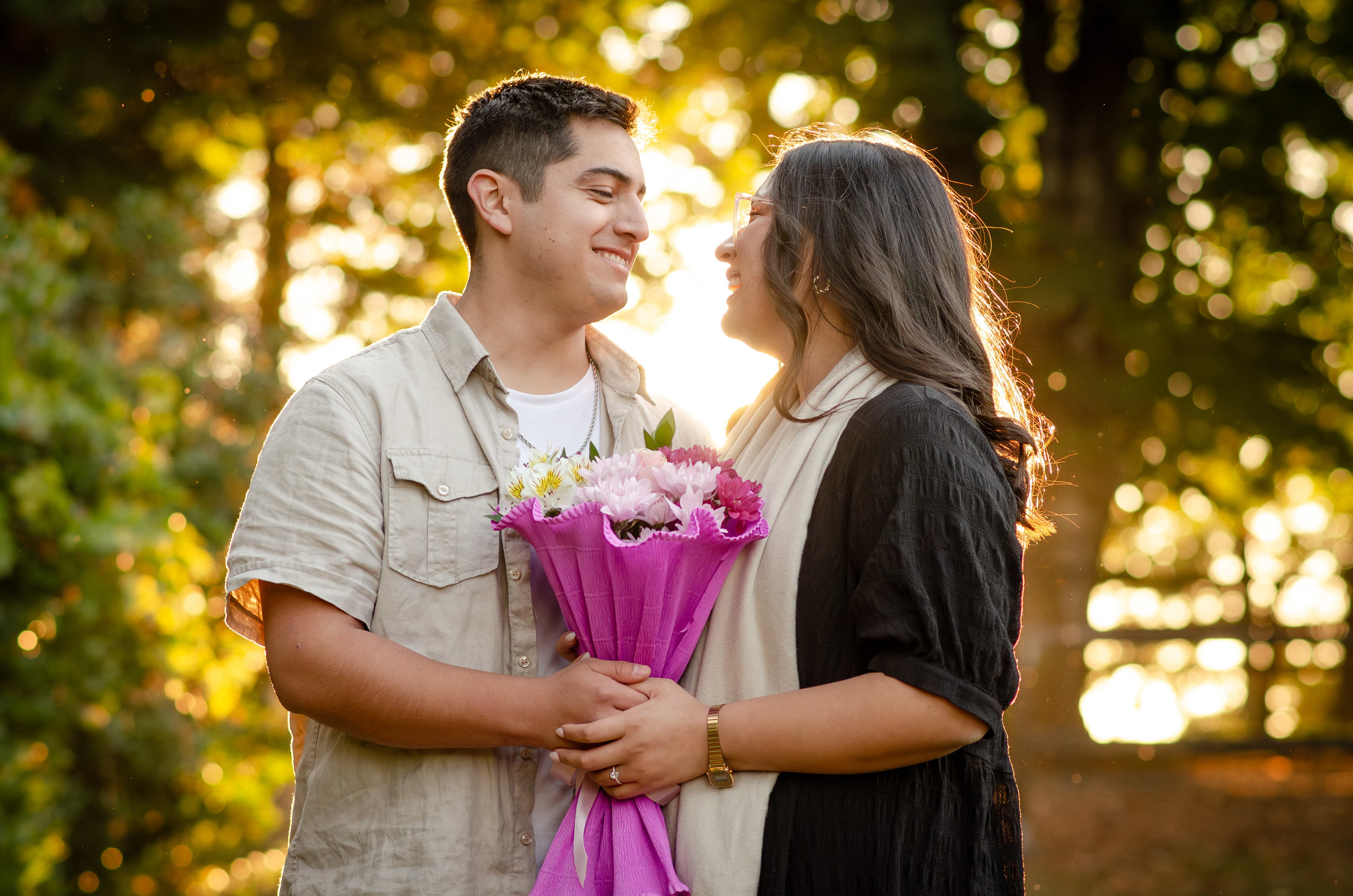 Foto de los novios